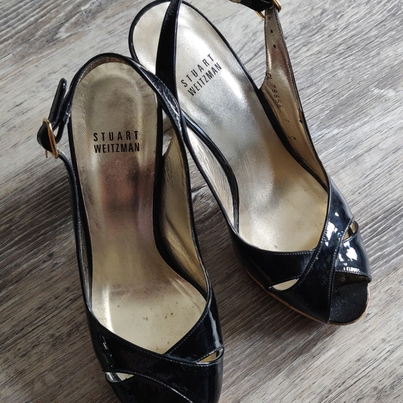 Stuart Weitzman cork heels - Picture 2 of 2